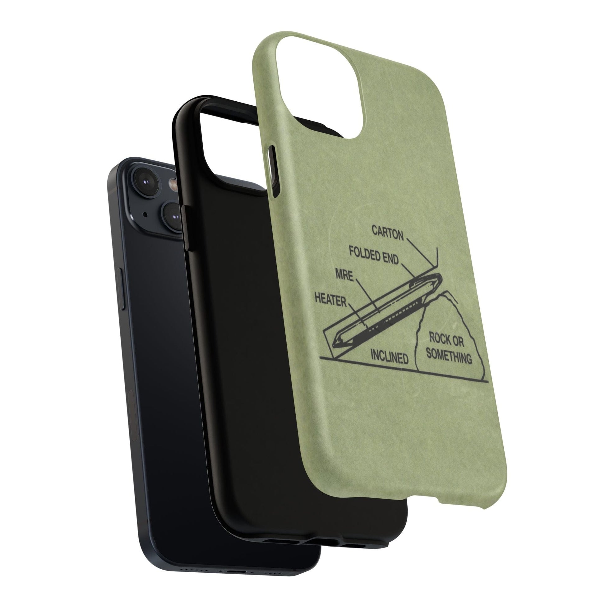 K-Factor Supply Co Rock or Something Mk 1 Tough Magnetic iPhone Case