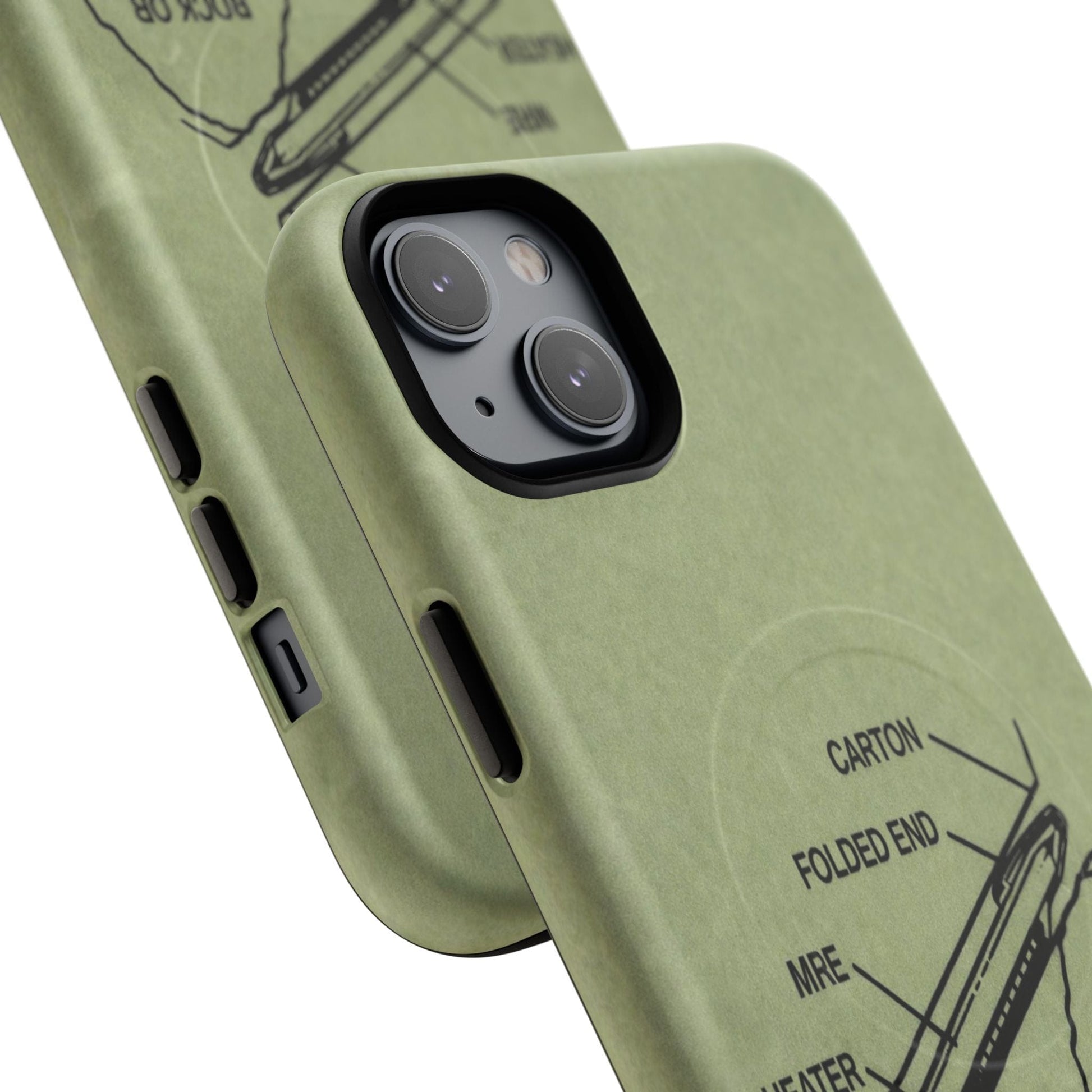 K-Factor Supply Co Rock or Something Mk 1 Tough Magnetic iPhone Case