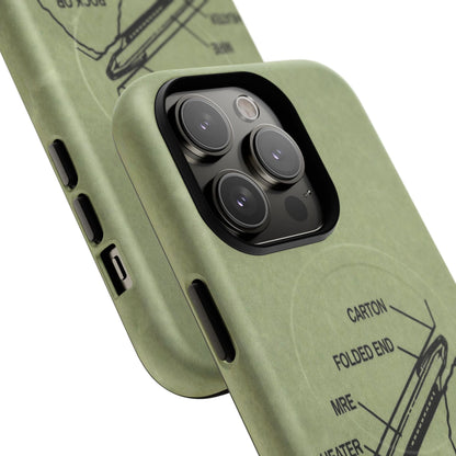 K-Factor Supply Co Rock or Something Mk 1 Tough Magnetic iPhone Case