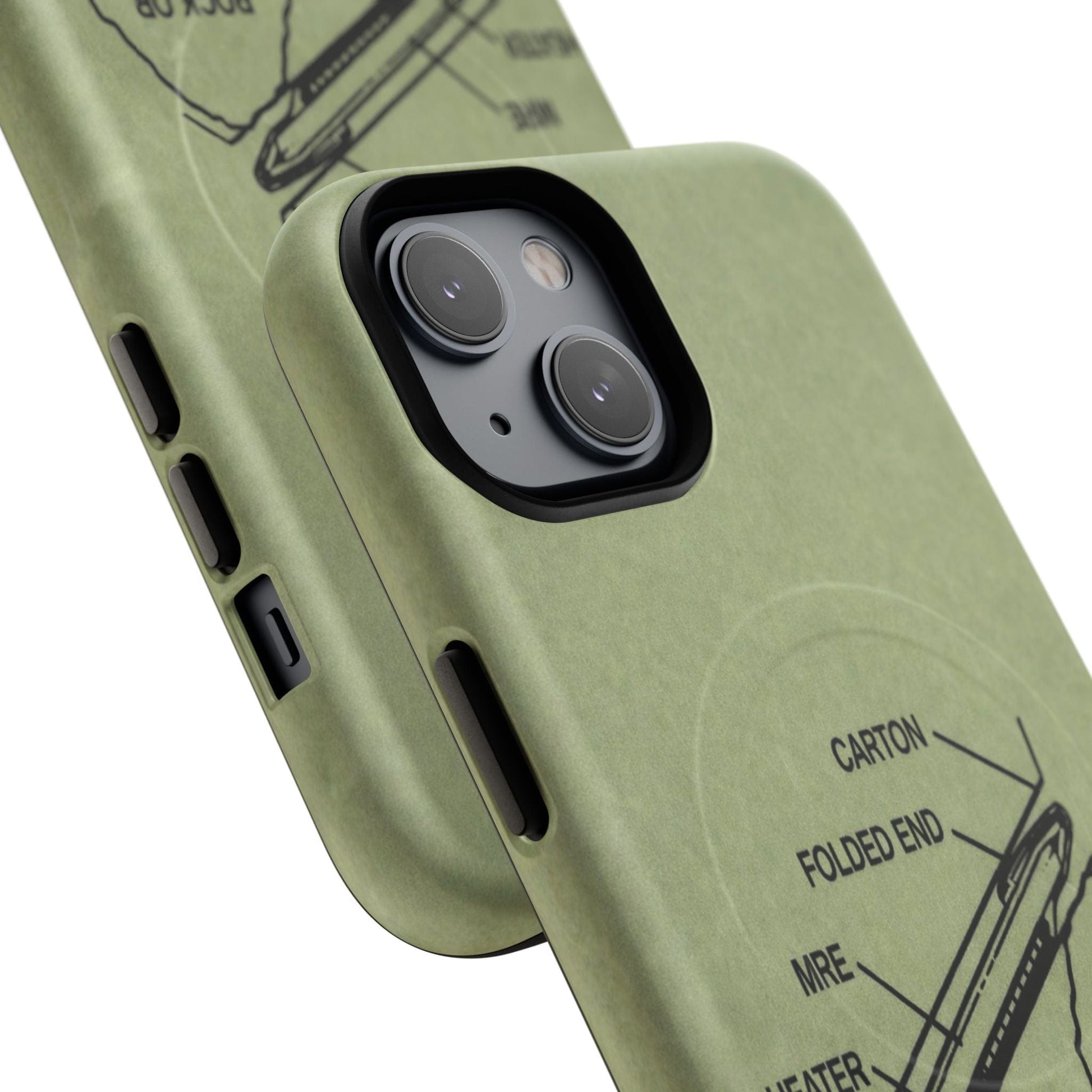 K-Factor Supply Co Rock or Something Mk 1 Tough Magnetic iPhone Case