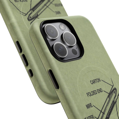 K-Factor Supply Co Rock or Something Mk 1 Tough Magnetic iPhone Case