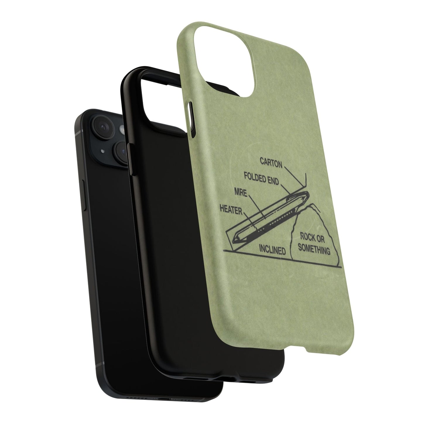 K-Factor Supply Co Rock or Something Mk 1 Tough Magnetic iPhone Case