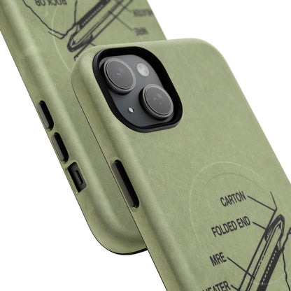 K-Factor Supply Co Rock or Something Mk 1 Tough Magnetic iPhone Case