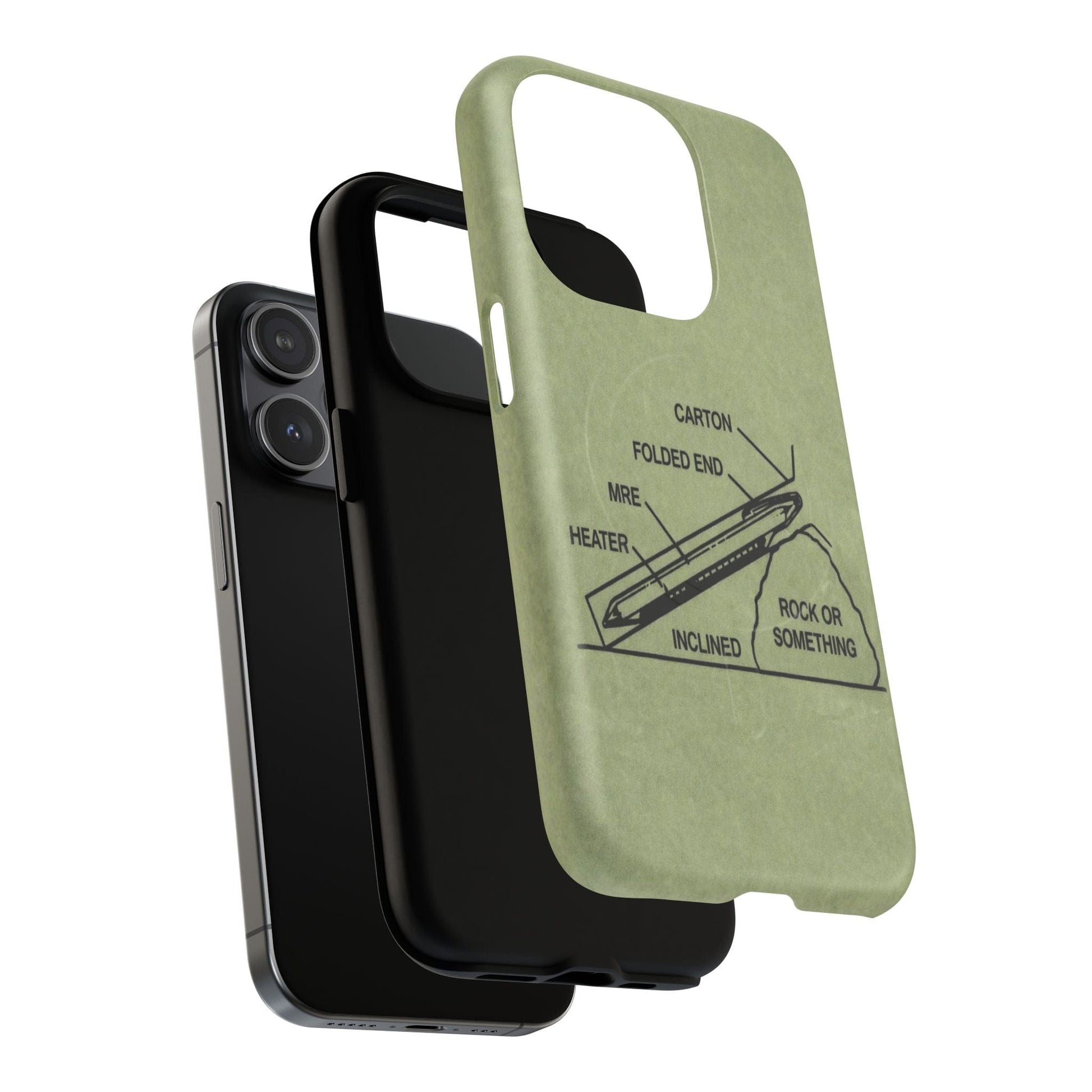 K-Factor Supply Co Rock or Something Mk 1 Tough Magnetic iPhone Case
