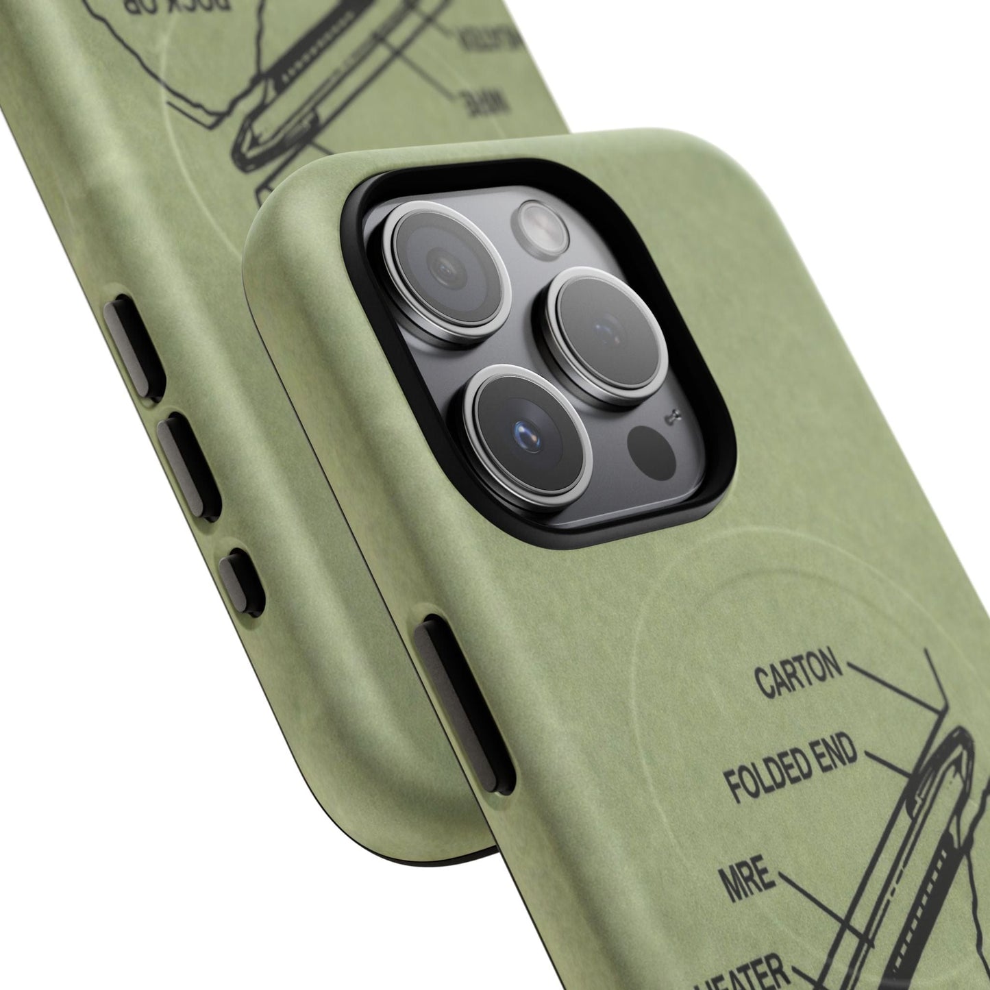 K-Factor Supply Co Rock or Something Mk 1 Tough Magnetic iPhone Case