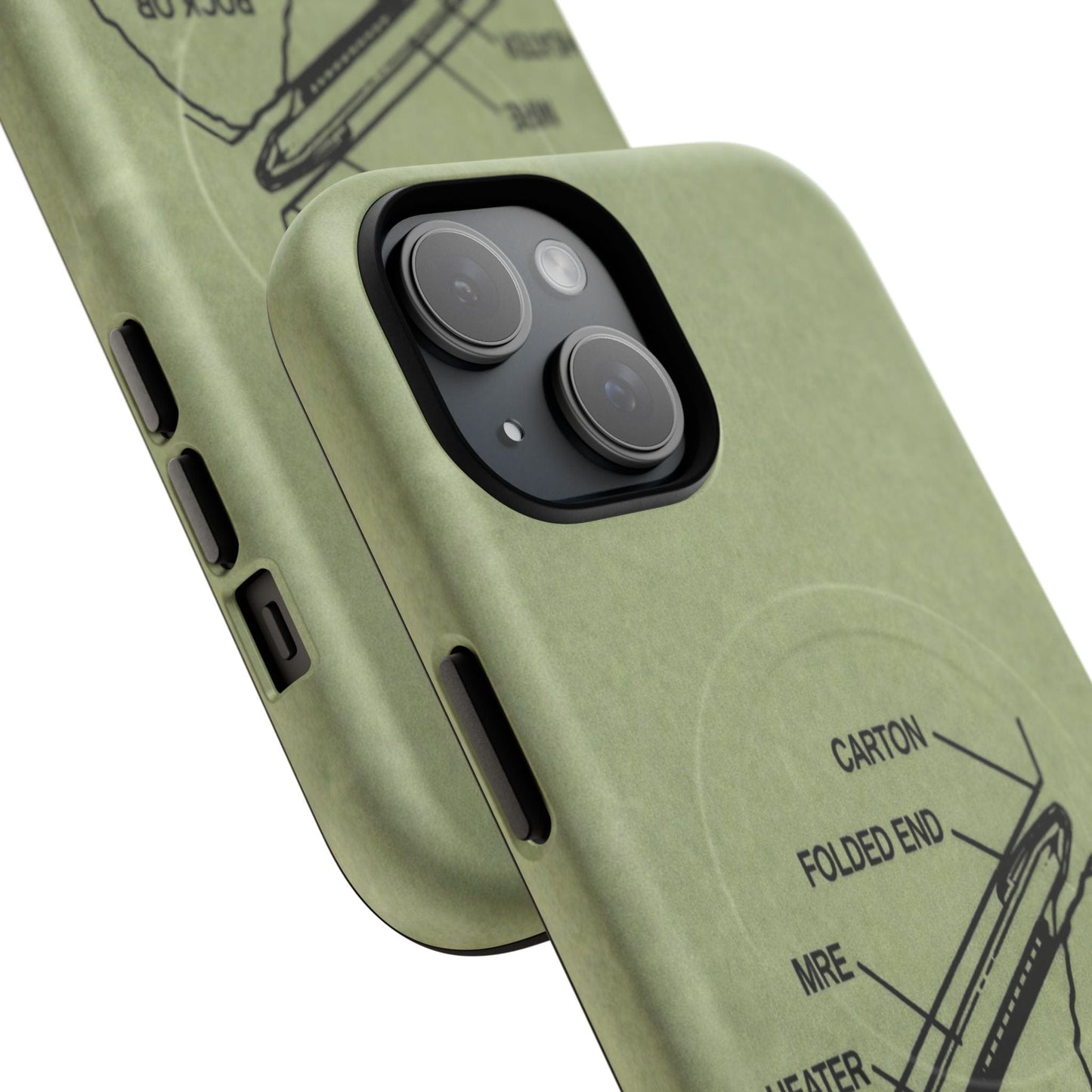 K-Factor Supply Co Rock or Something Mk 1 Tough Magnetic iPhone Case