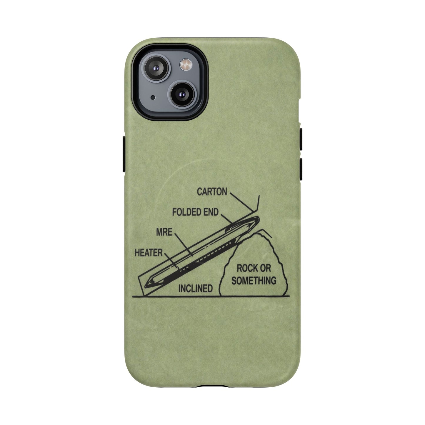 K-Factor Supply Co Rock or Something Mk 1 Tough Magnetic iPhone Case iPhone 14 Plus
