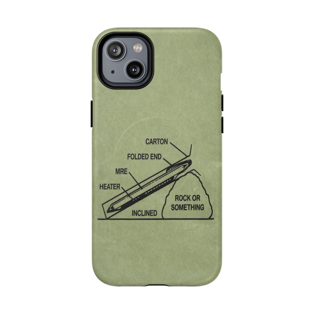 K-Factor Supply Co Rock or Something Mk 1 Tough Magnetic iPhone Case iPhone 14 Plus / Matte