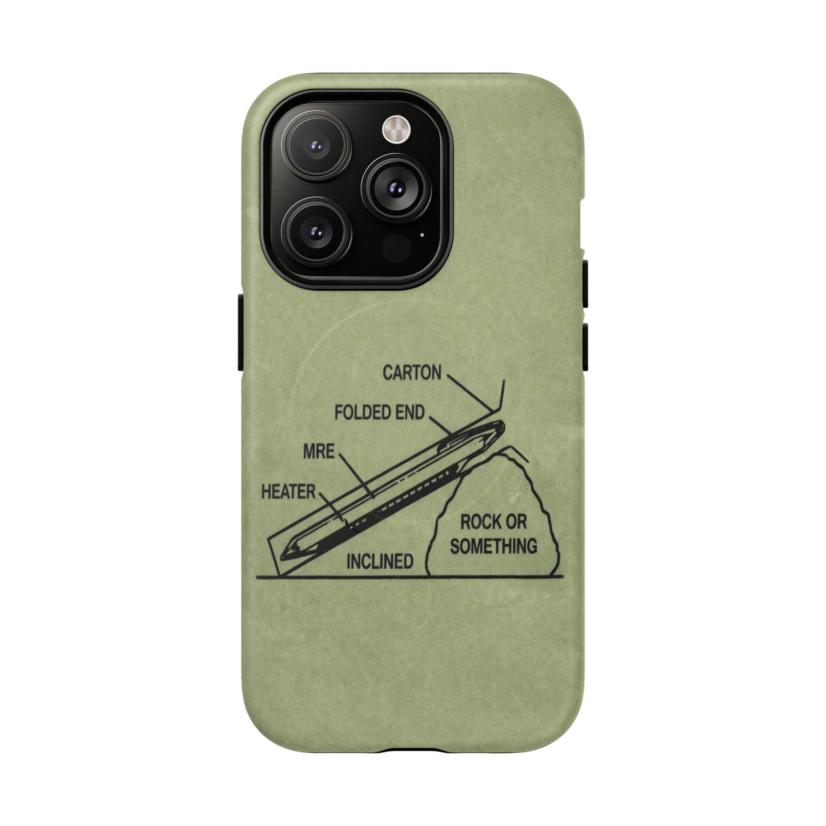 K-Factor Supply Co Rock or Something Mk 1 Tough Magnetic iPhone Case iPhone 14 Pro / Matte