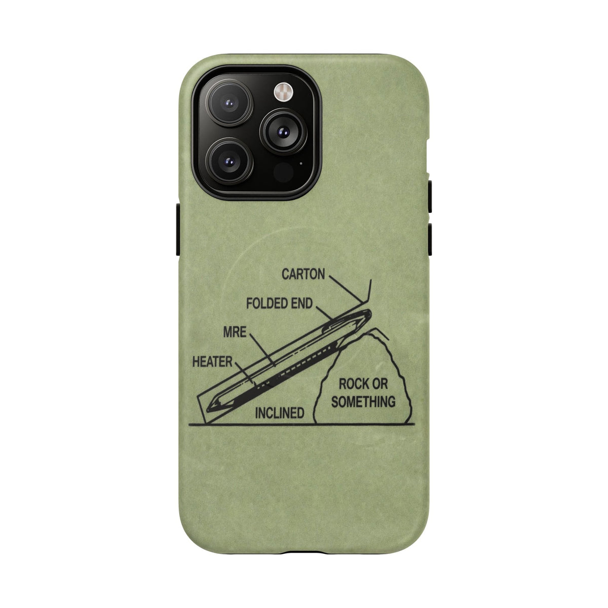 K-Factor Supply Co Rock or Something Mk 1 Tough Magnetic iPhone Case iPhone 14 Pro Max / Matte
