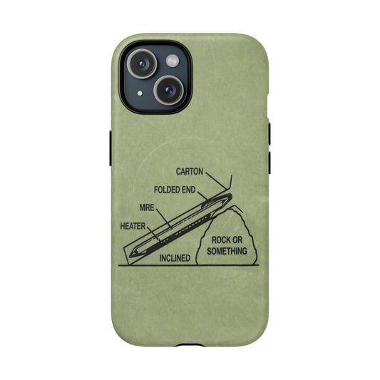 K-Factor Supply Co Rock or Something Mk 1 Tough Magnetic iPhone Case iPhone 15 / Matte