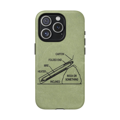 K-Factor Supply Co Rock or Something Mk 1 Tough Magnetic iPhone Case iPhone 15 Pro / Matte