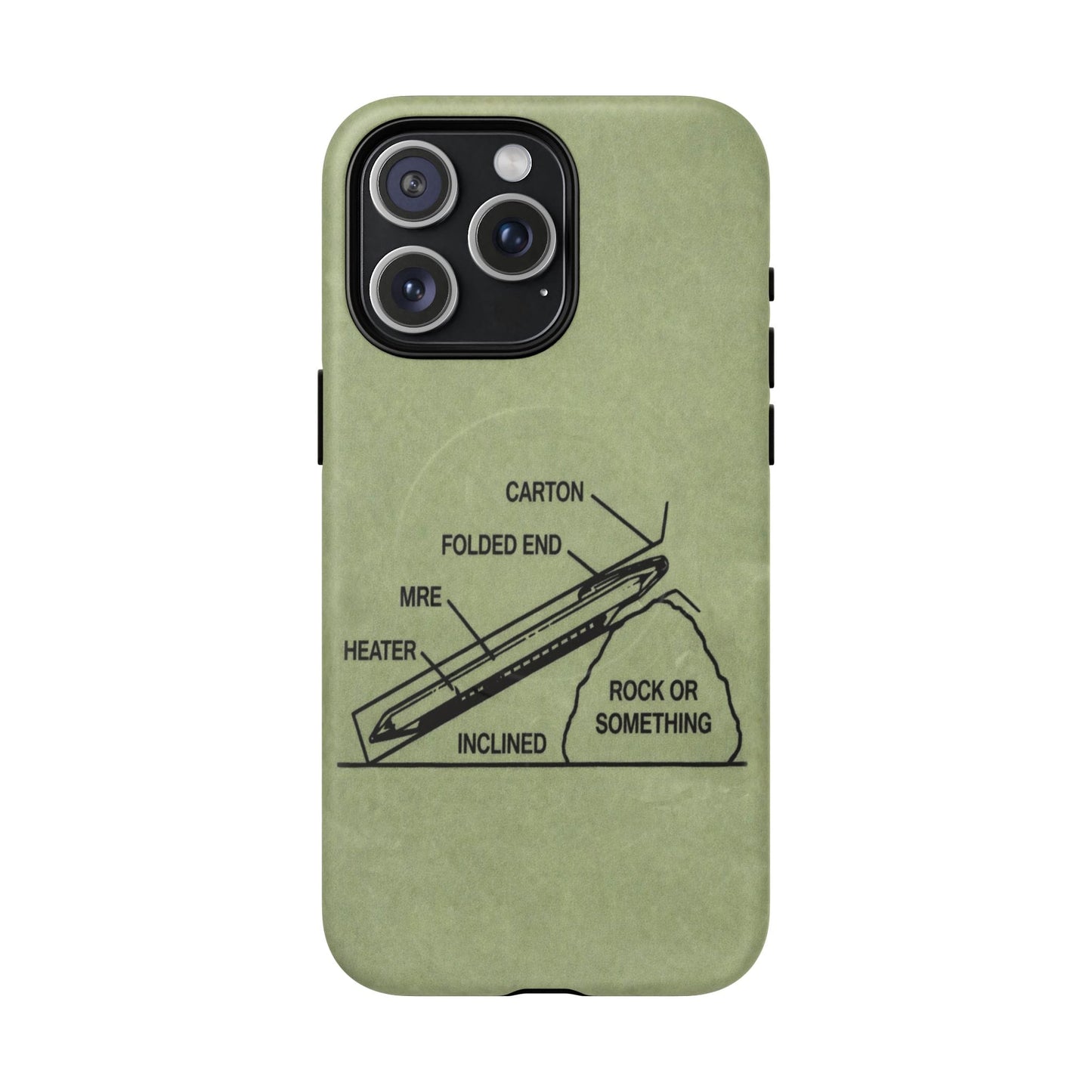 K-Factor Supply Co Rock or Something Mk 1 Tough Magnetic iPhone Case iPhone 15 Pro Max