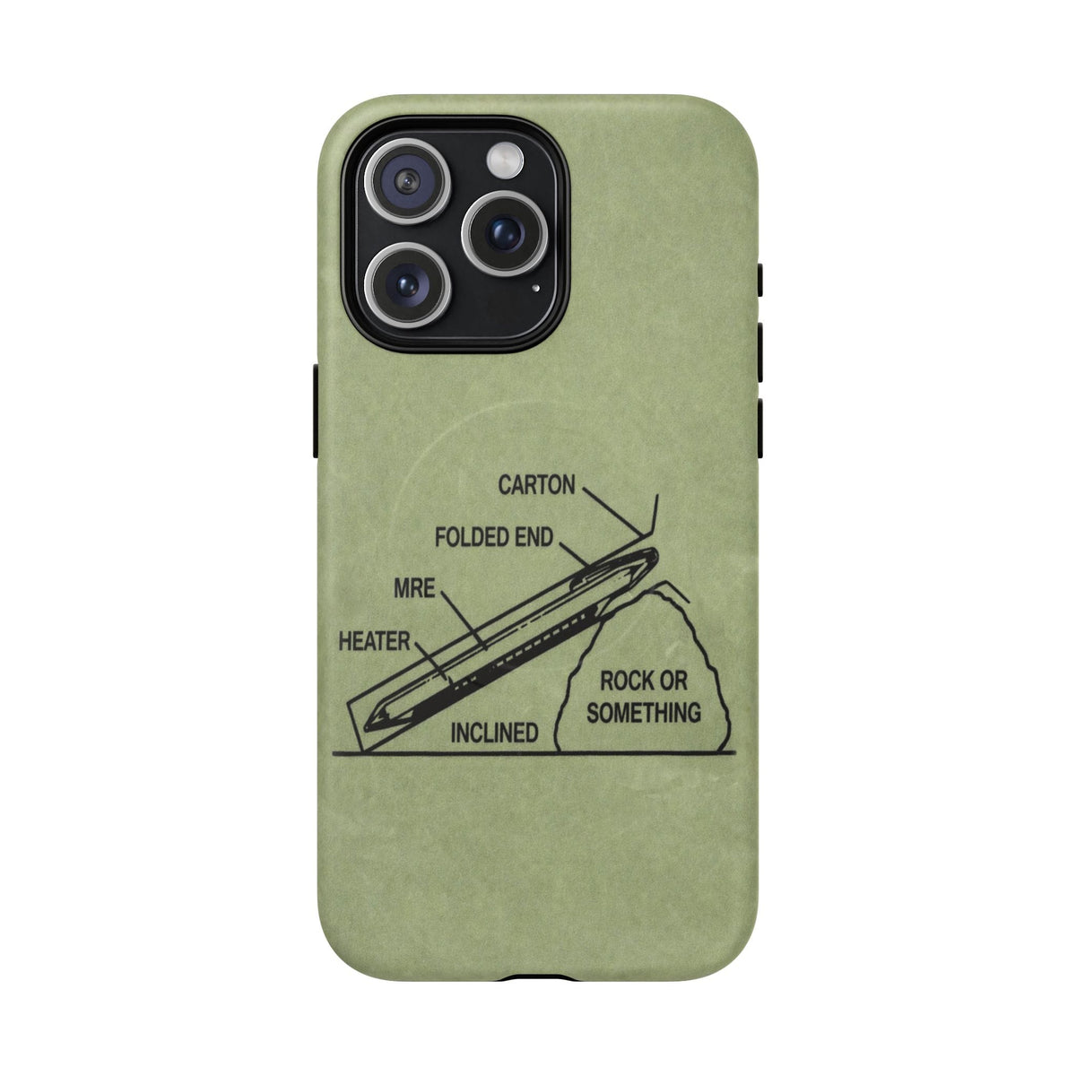 K-Factor Supply Co Rock or Something Mk 1 Tough Magnetic iPhone Case iPhone 15 Pro Max / Matte