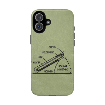K-Factor Supply Co Rock or Something Mk 1 Tough Magnetic iPhone Case iPhone 16 Plus / Matte