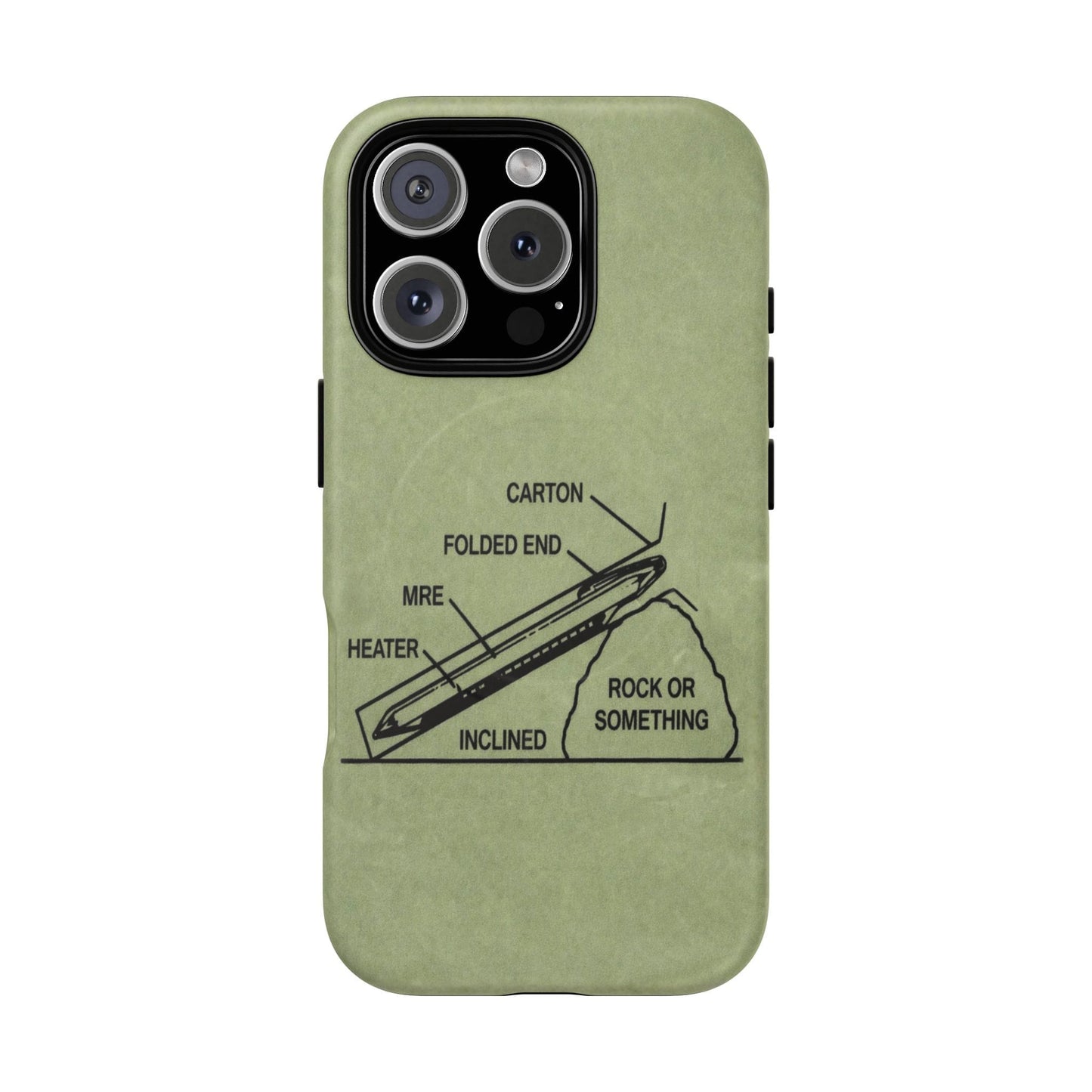 K-Factor Supply Co Rock or Something Mk 1 Tough Magnetic iPhone Case iPhone 16 Pro