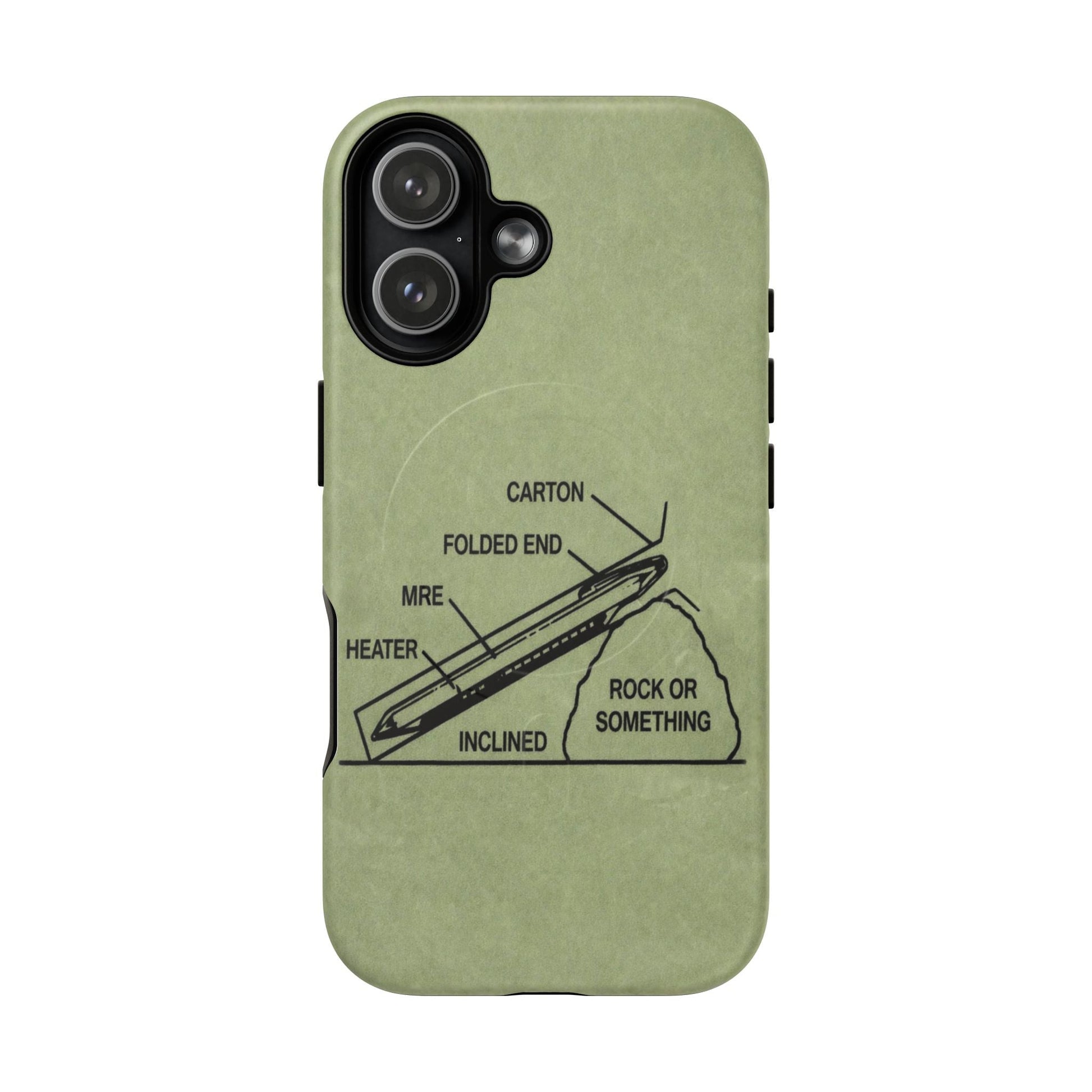 K-Factor Supply Co Rock or Something Mk 1 Tough Magnetic iPhone Case iPhone 17