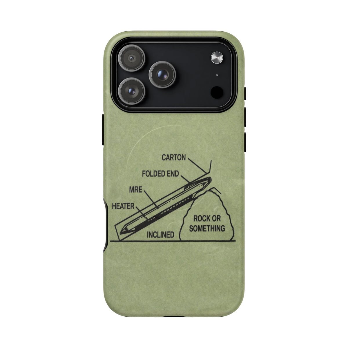 K-Factor Supply Co Rock or Something Mk 1 Tough Magnetic iPhone Case iPhone 17 Pro Max / Matte