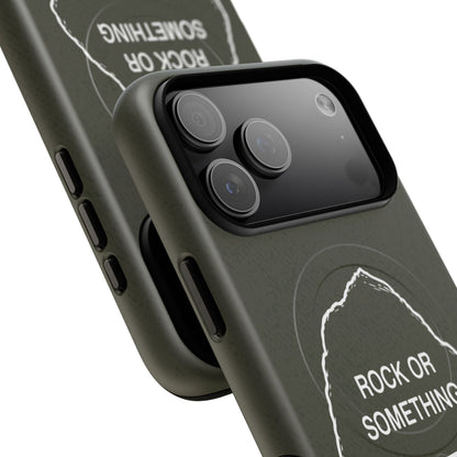 K-Factor Supply Co Rock or Something Mk 2 Tough Magnetic iPhone Case