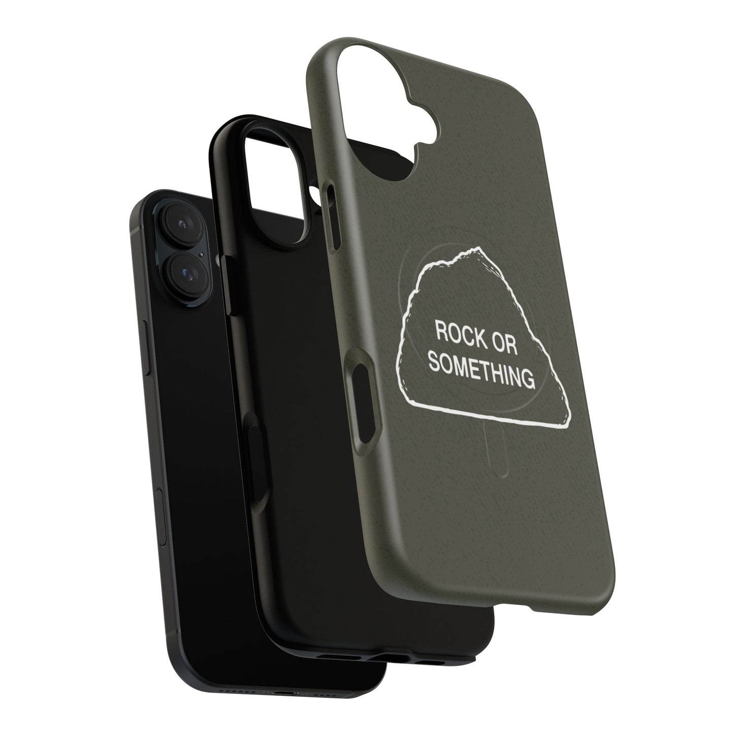 K-Factor Supply Co Rock or Something Mk 2 Tough Magnetic iPhone Case