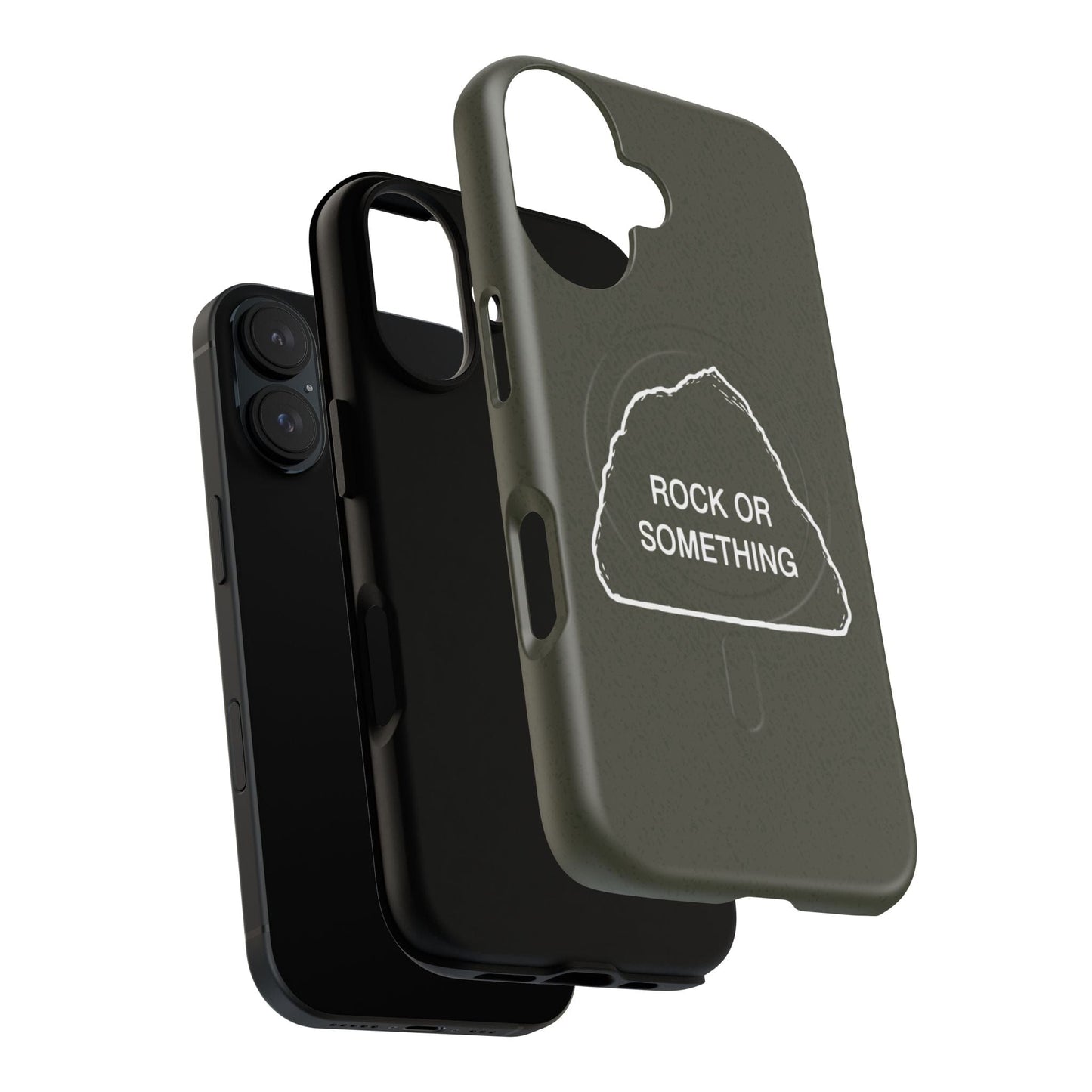 K-Factor Supply Co Rock or Something Mk 2 Tough Magnetic iPhone Case
