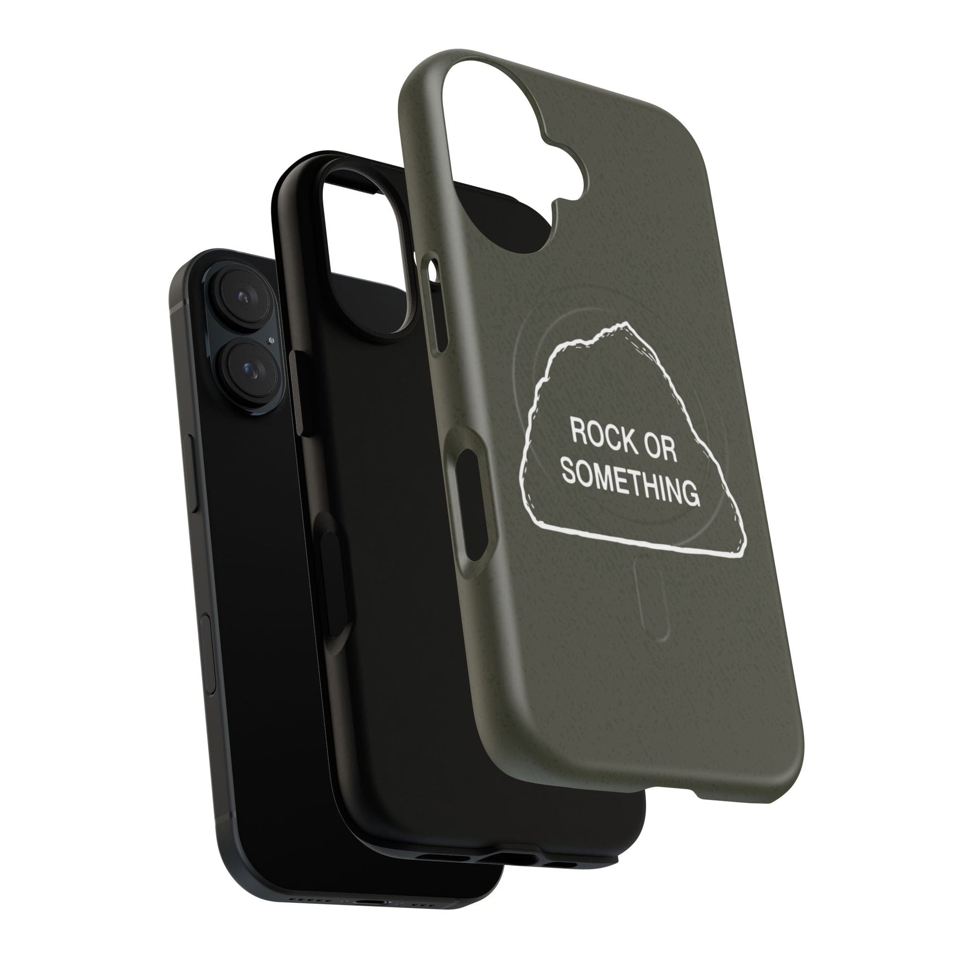 K-Factor Supply Co Rock or Something Mk 2 Tough Magnetic iPhone Case