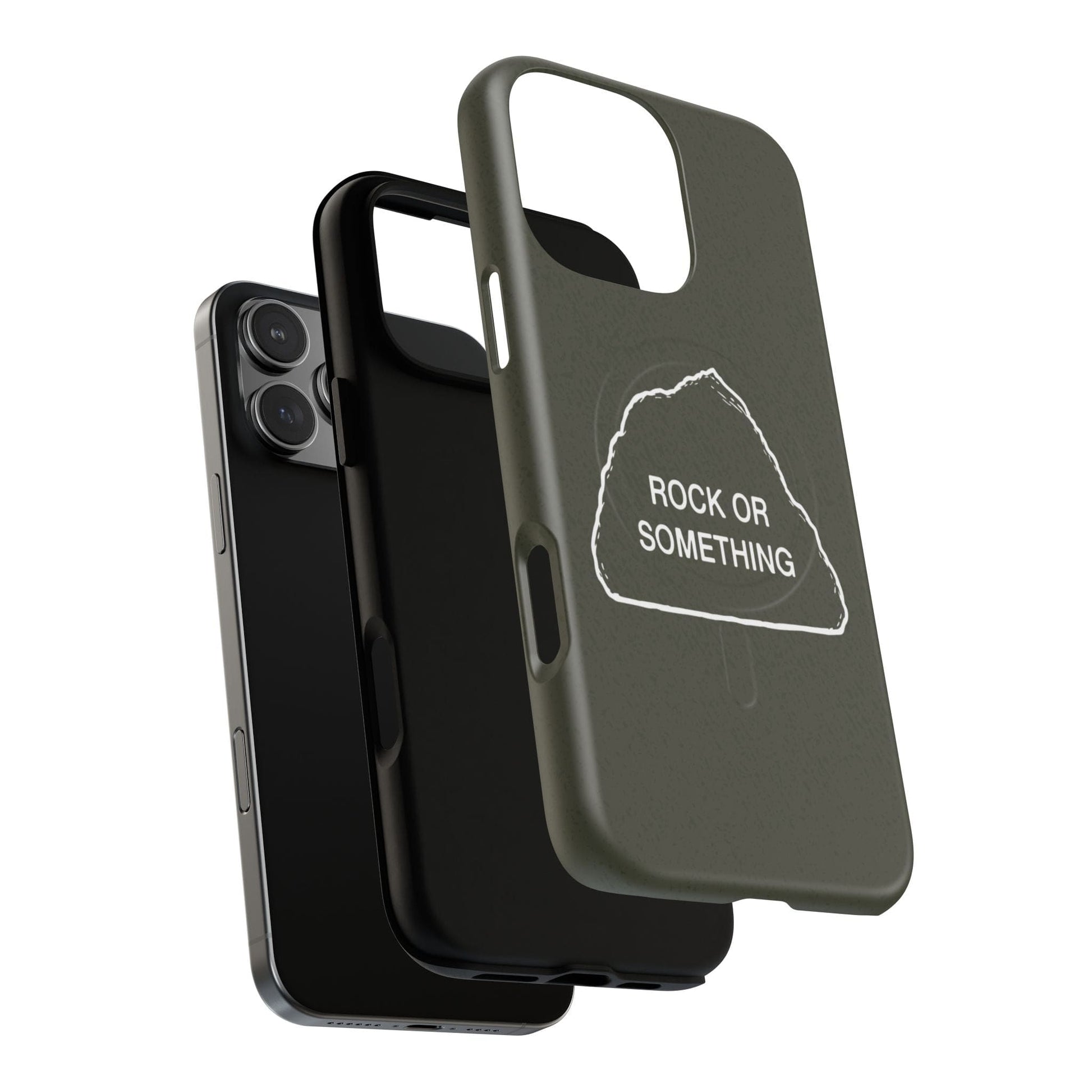 K-Factor Supply Co Rock or Something Mk 2 Tough Magnetic iPhone Case