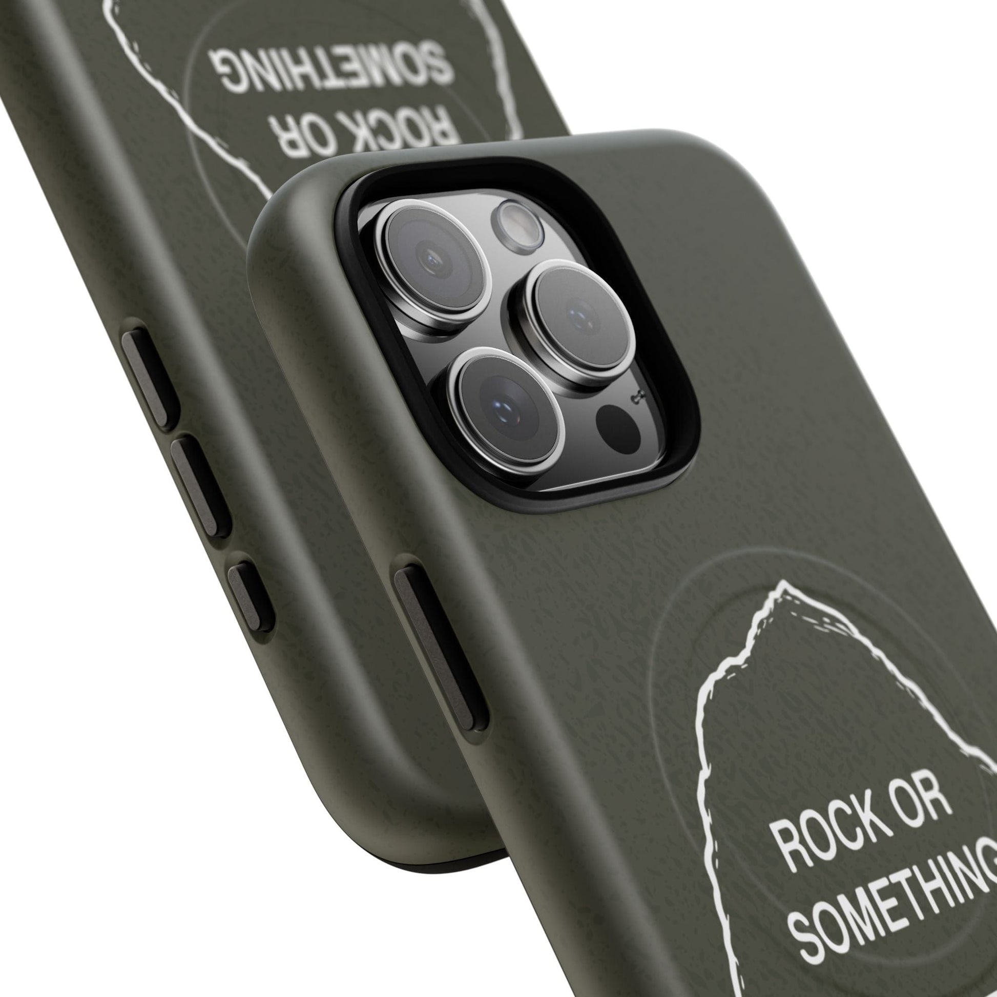 K-Factor Supply Co Rock or Something Mk 2 Tough Magnetic iPhone Case