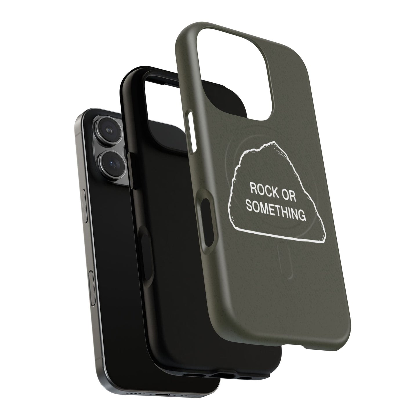 K-Factor Supply Co Rock or Something Mk 2 Tough Magnetic iPhone Case