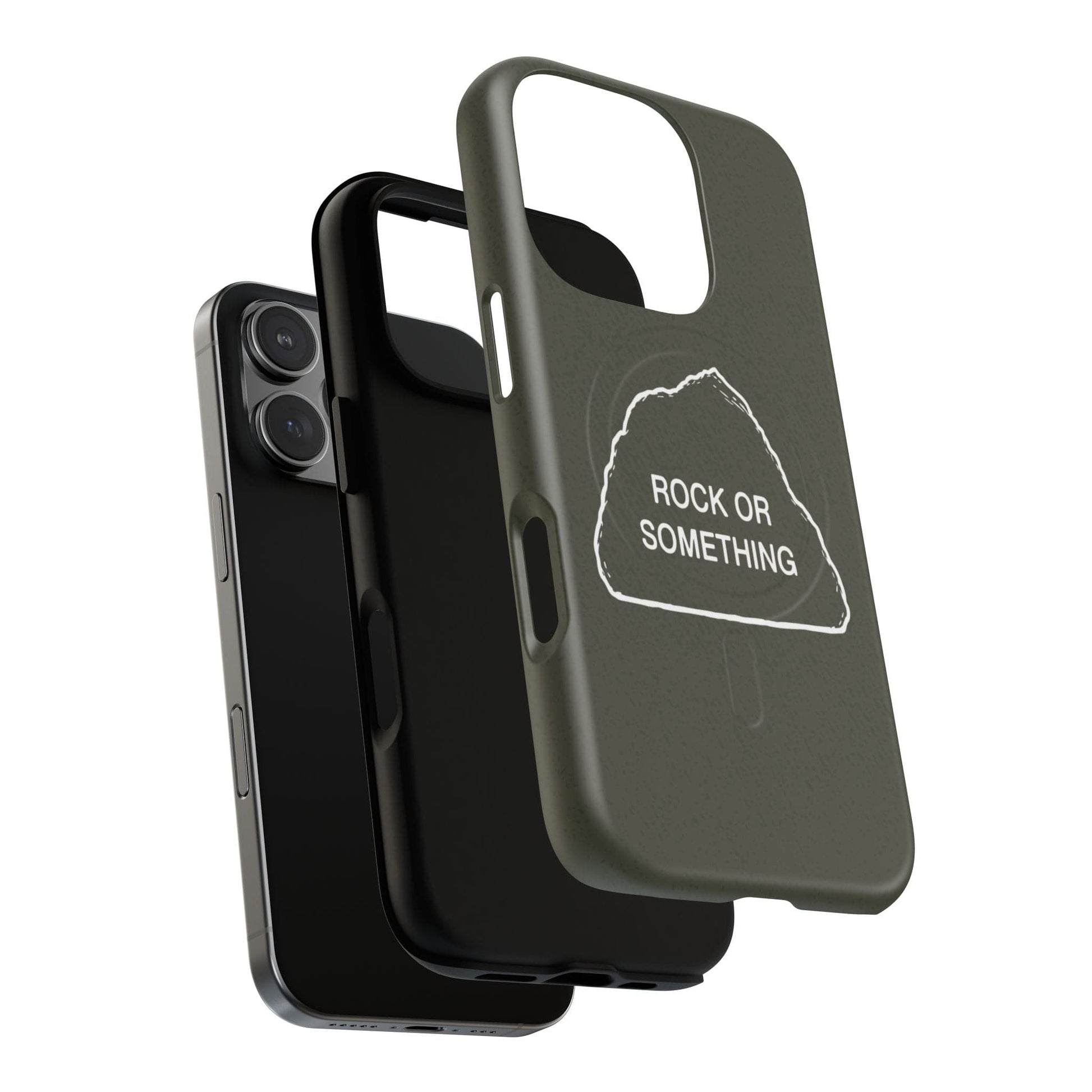 K-Factor Supply Co Rock or Something Mk 2 Tough Magnetic iPhone Case