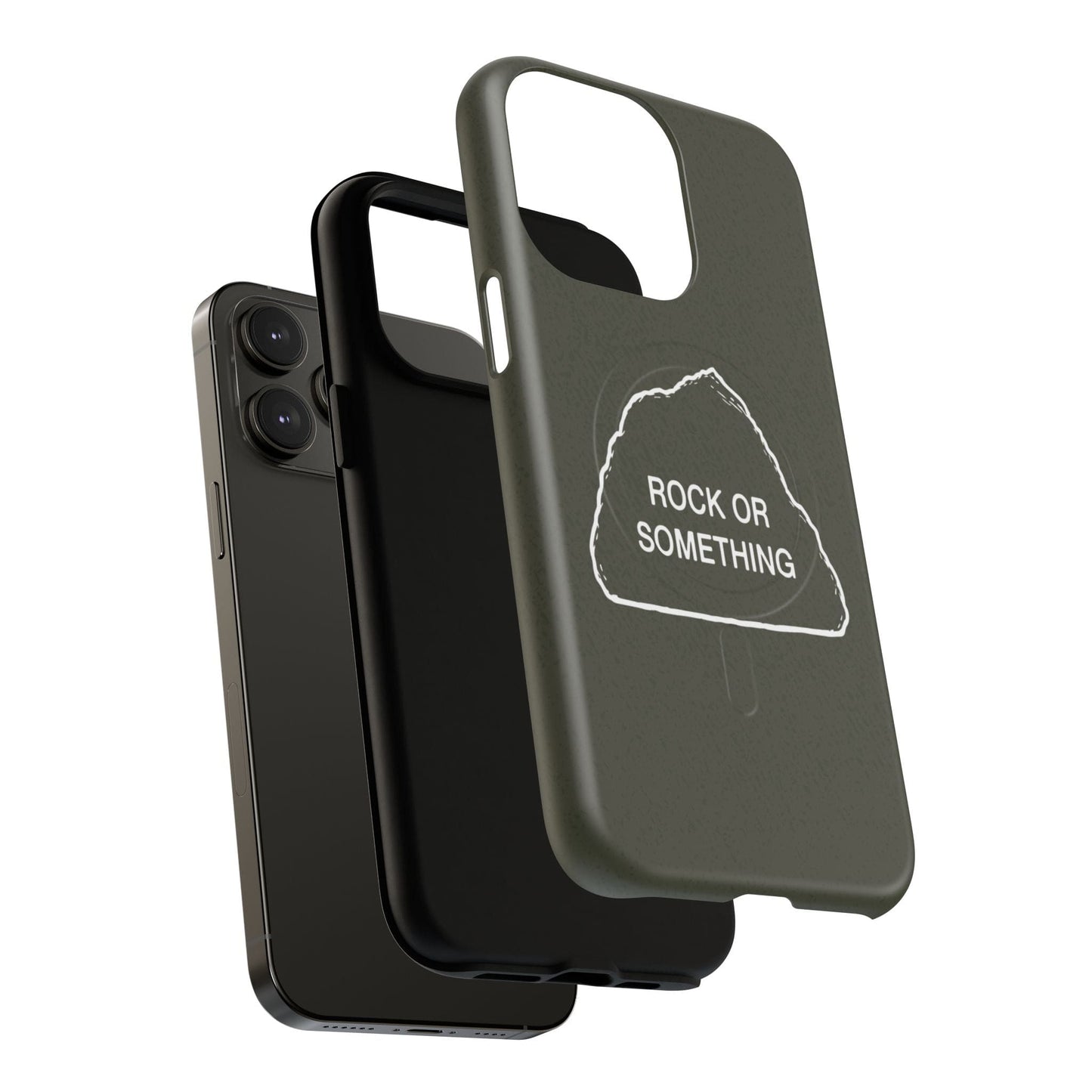 K-Factor Supply Co Rock or Something Mk 2 Tough Magnetic iPhone Case