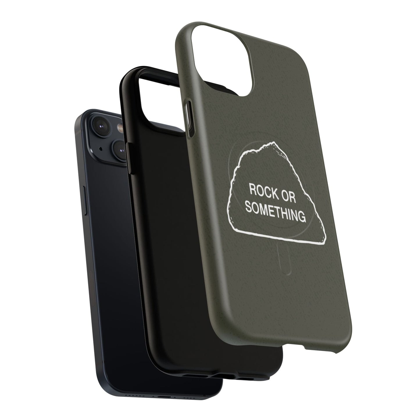 K-Factor Supply Co Rock or Something Mk 2 Tough Magnetic iPhone Case