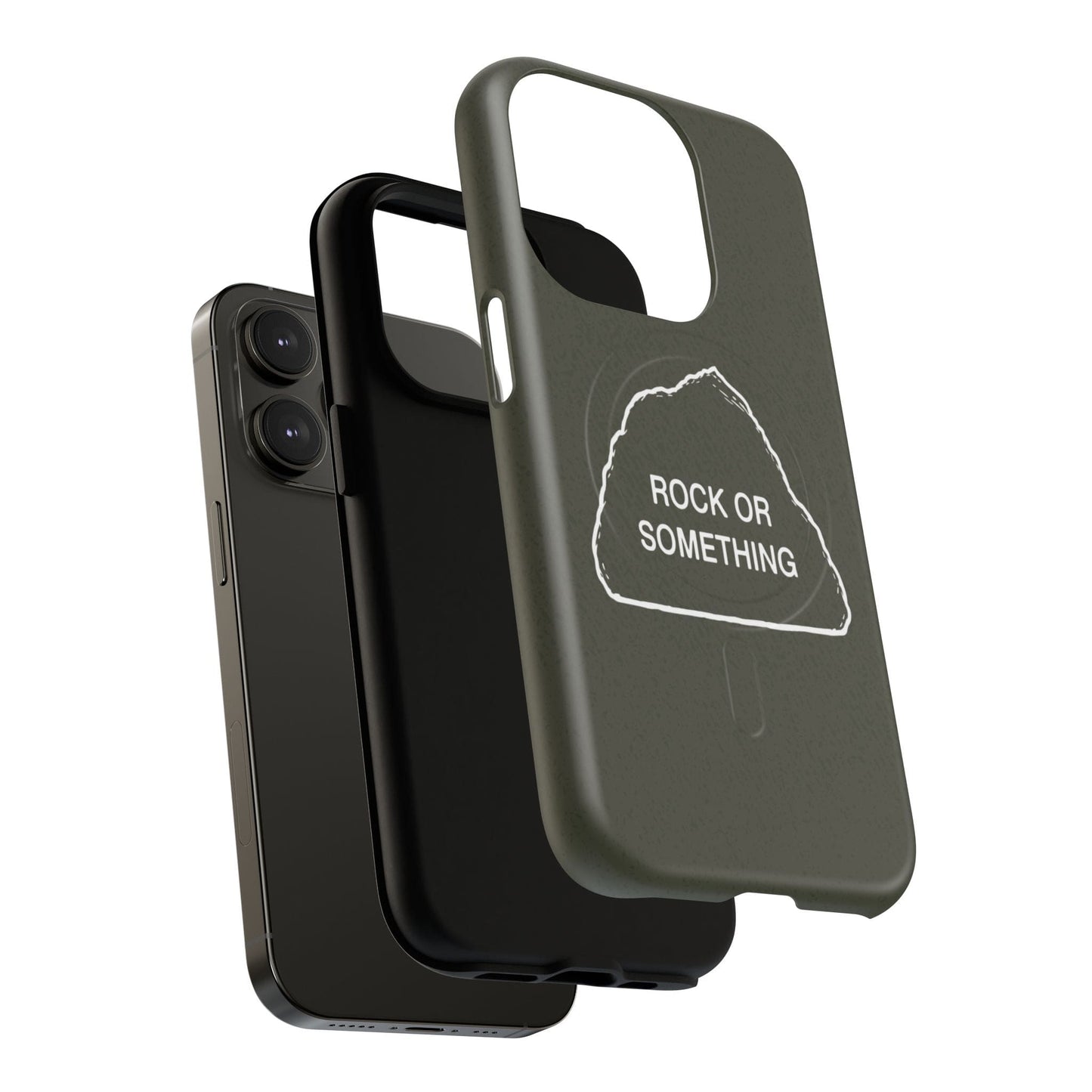 K-Factor Supply Co Rock or Something Mk 2 Tough Magnetic iPhone Case