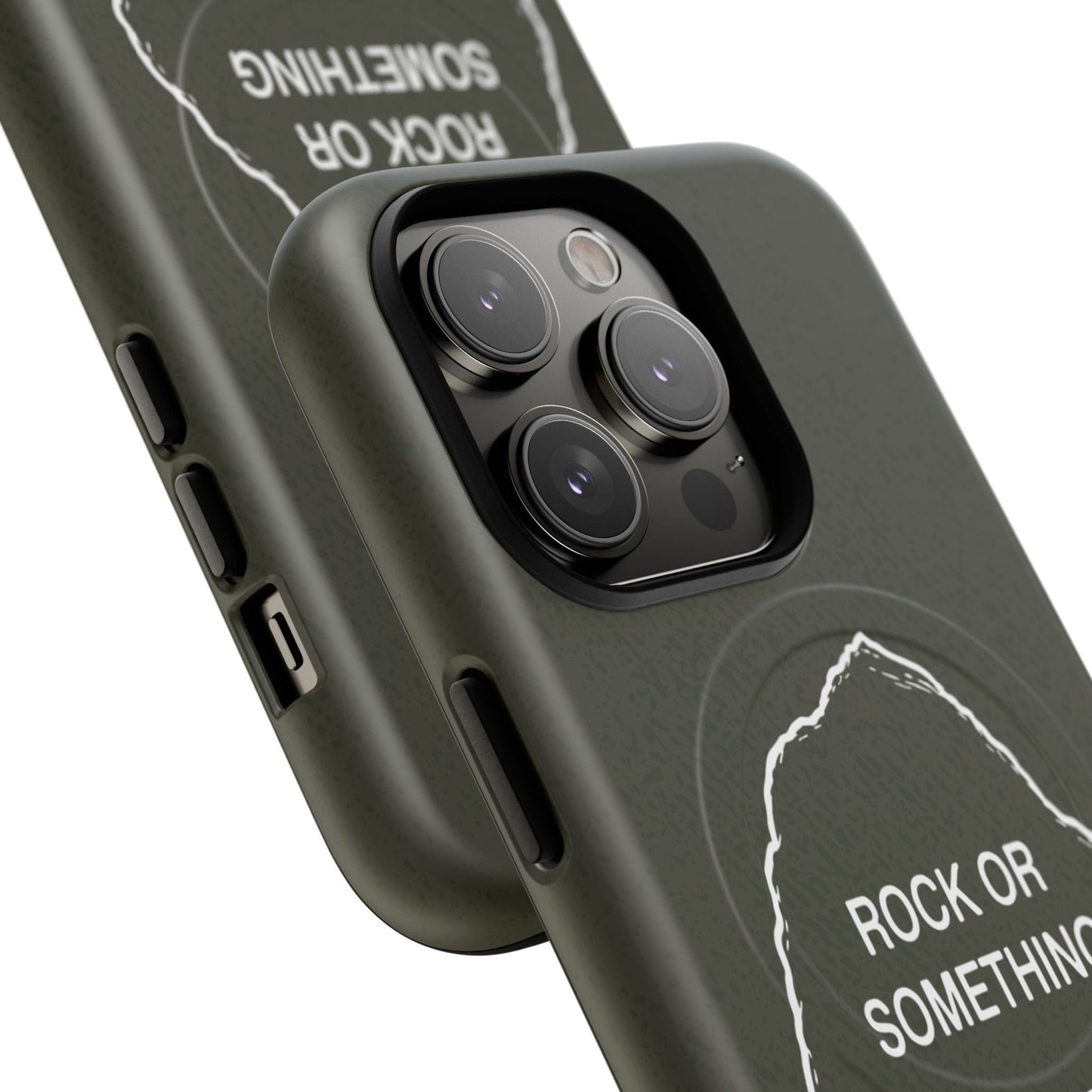 K-Factor Supply Co Rock or Something Mk 2 Tough Magnetic iPhone Case
