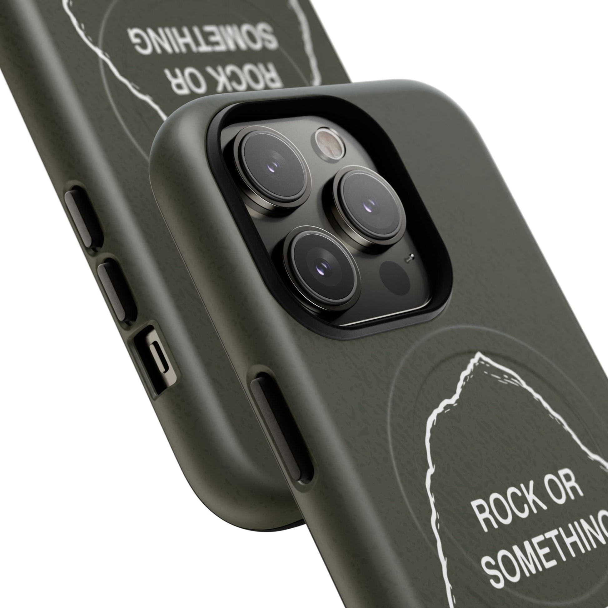 K-Factor Supply Co Rock or Something Mk 2 Tough Magnetic iPhone Case
