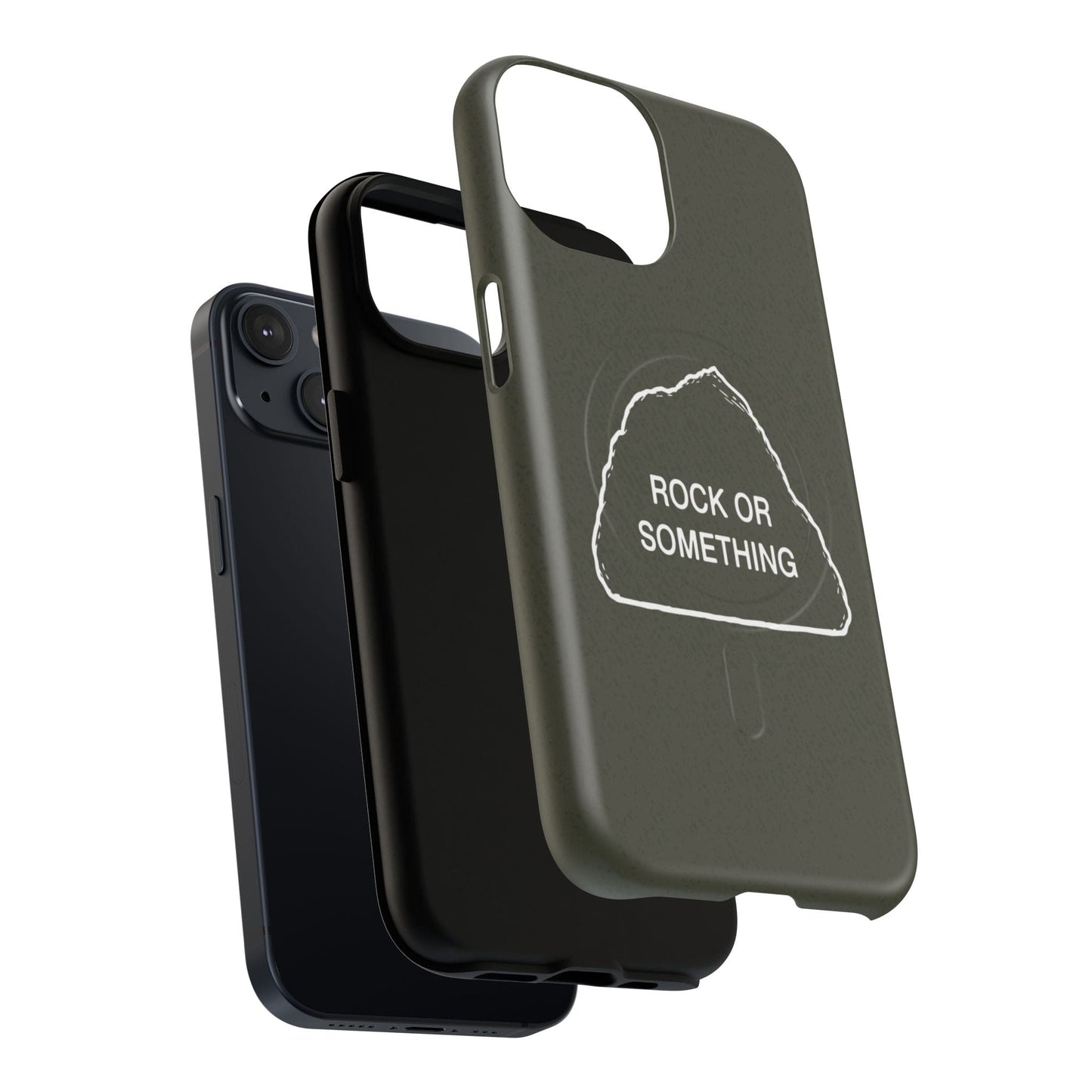 K-Factor Supply Co Rock or Something Mk 2 Tough Magnetic iPhone Case
