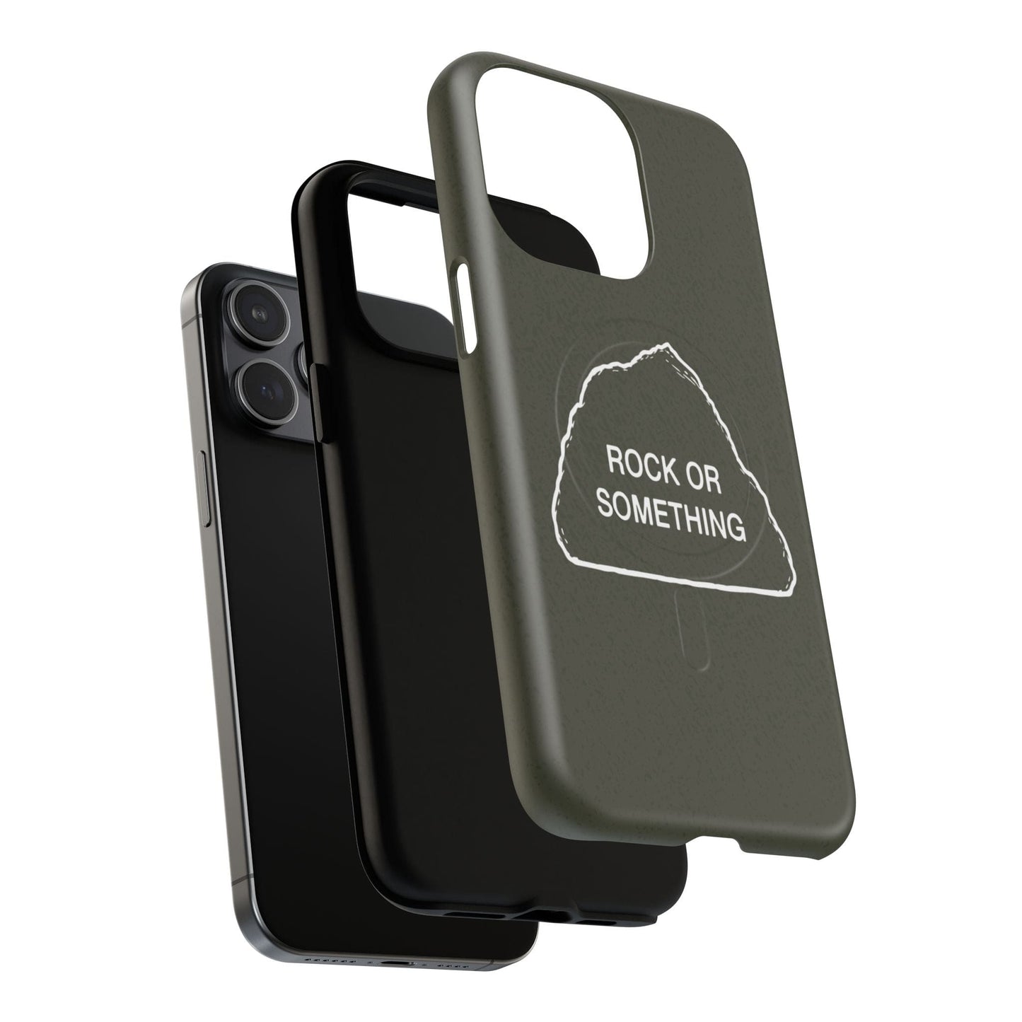 K-Factor Supply Co Rock or Something Mk 2 Tough Magnetic iPhone Case