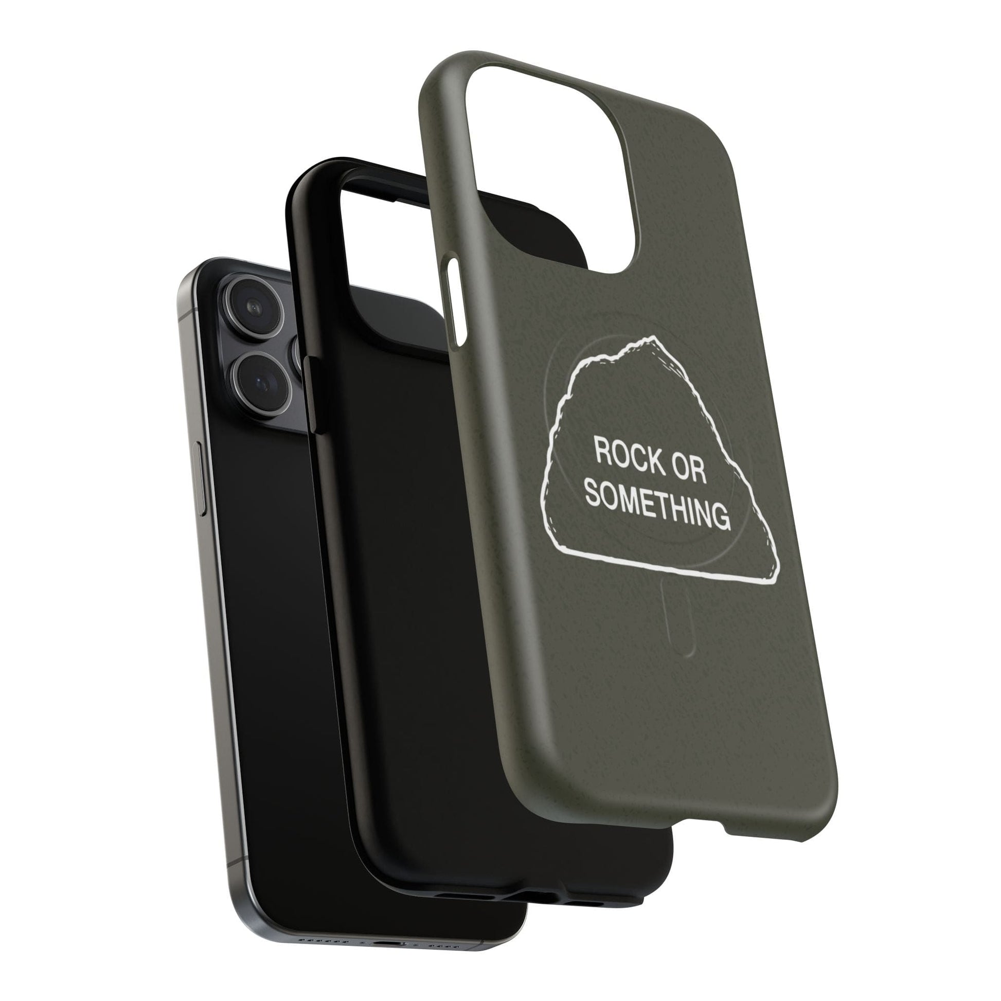 K-Factor Supply Co Rock or Something Mk 2 Tough Magnetic iPhone Case