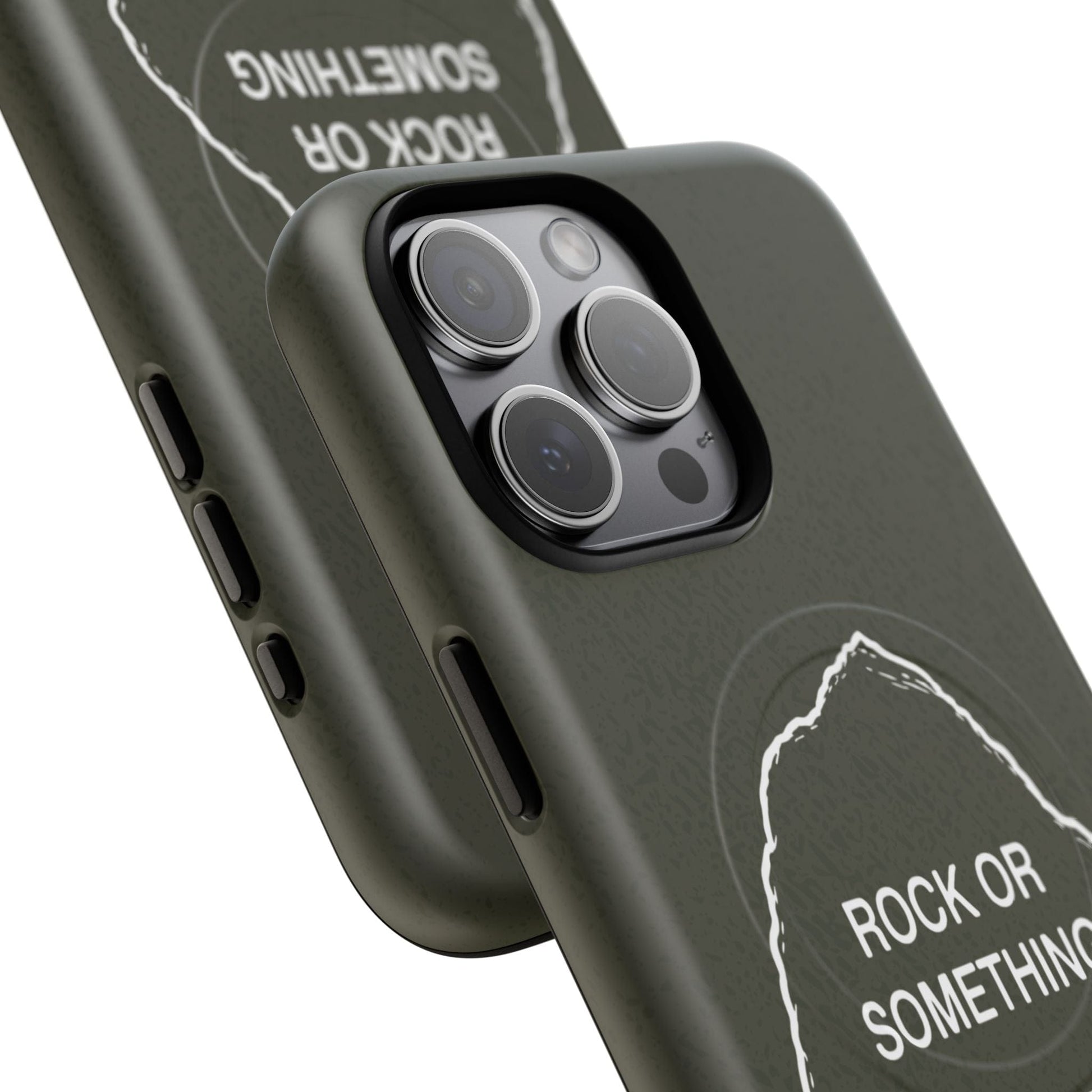 K-Factor Supply Co Rock or Something Mk 2 Tough Magnetic iPhone Case