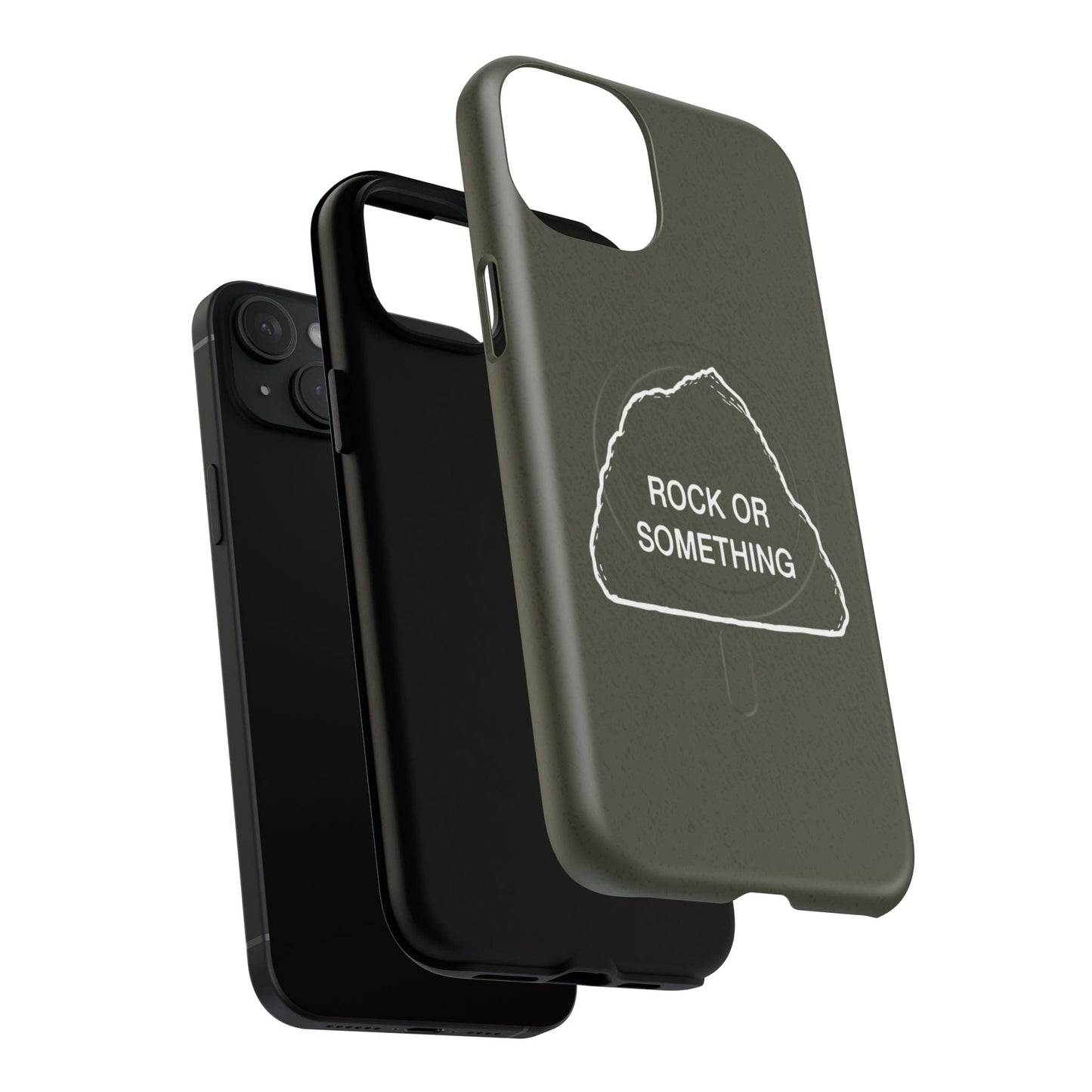K-Factor Supply Co Rock or Something Mk 2 Tough Magnetic iPhone Case