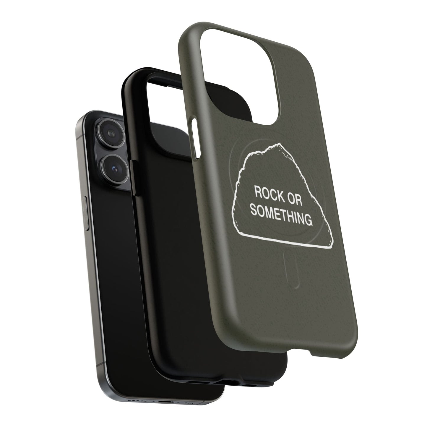 K-Factor Supply Co Rock or Something Mk 2 Tough Magnetic iPhone Case