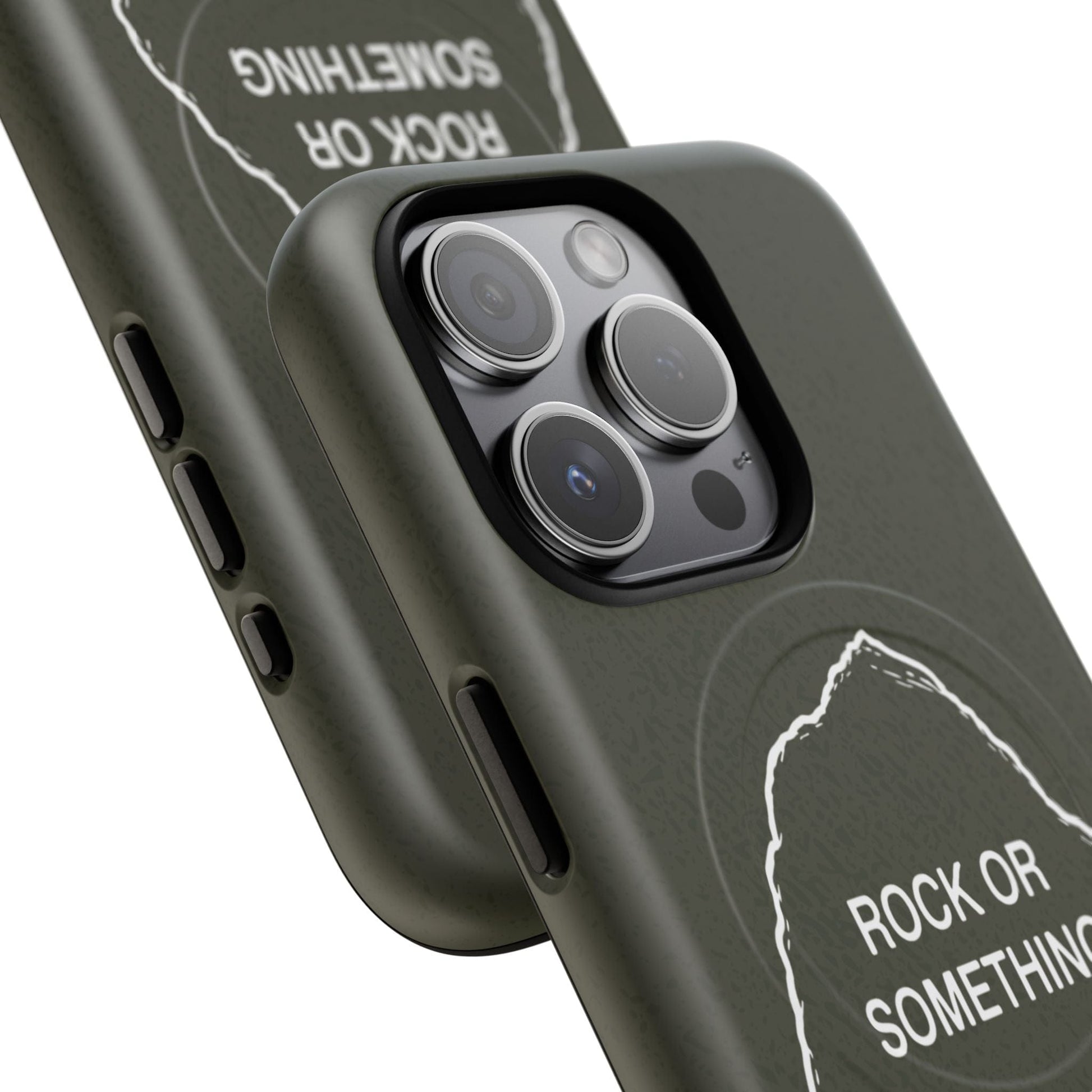 K-Factor Supply Co Rock or Something Mk 2 Tough Magnetic iPhone Case