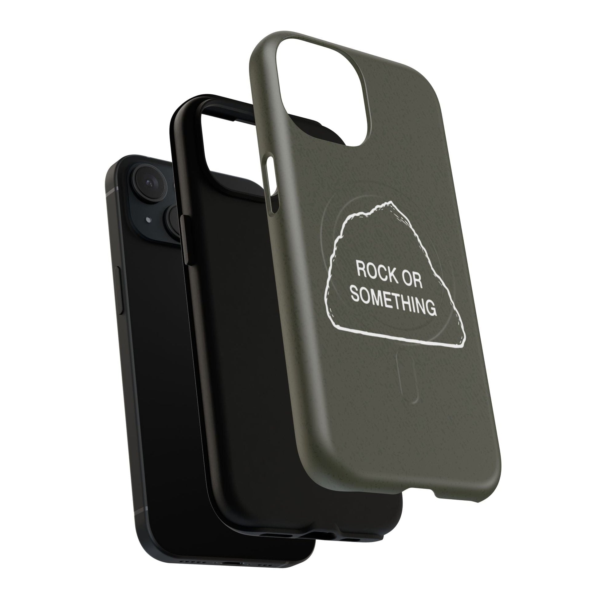 K-Factor Supply Co Rock or Something Mk 2 Tough Magnetic iPhone Case