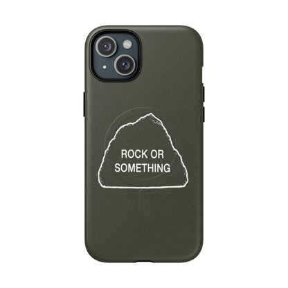 K-Factor Supply Co Rock or Something Mk 2 Tough Magnetic iPhone Case iPhone 15 Plus / Matte