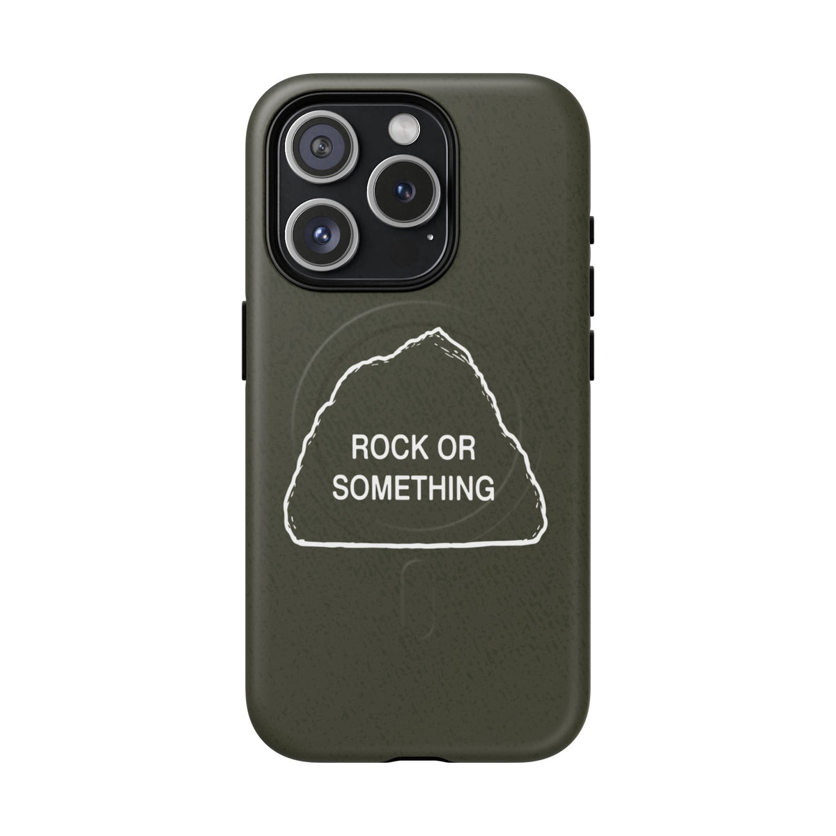 K-Factor Supply Co Rock or Something Mk 2 Tough Magnetic iPhone Case iPhone 15 Pro / Matte