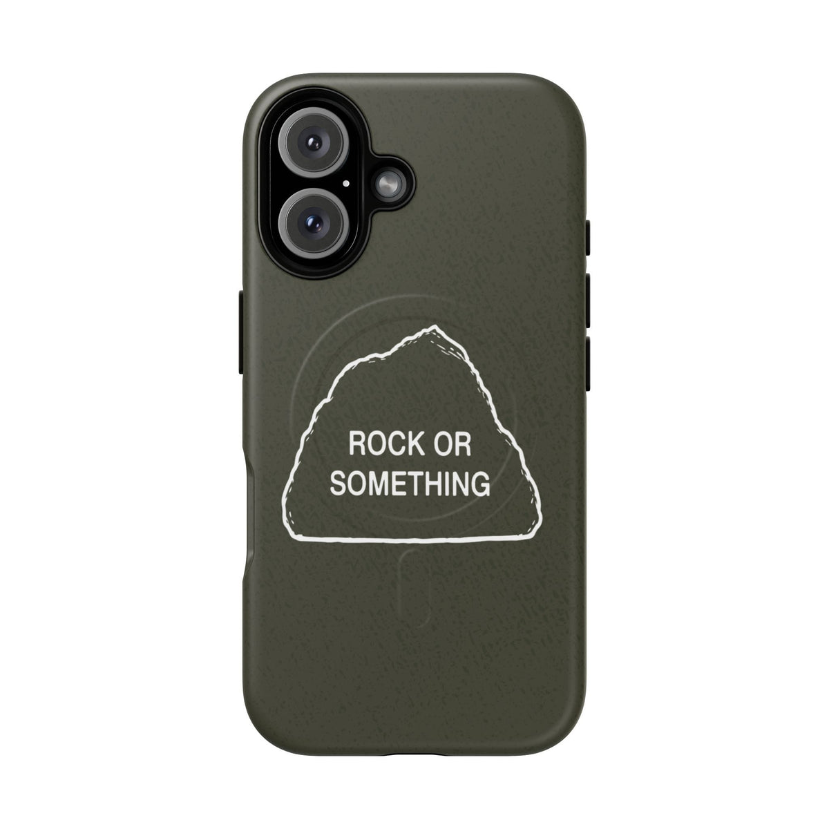 K-Factor Supply Co Rock or Something Mk 2 Tough Magnetic iPhone Case iPhone 16 / Matte