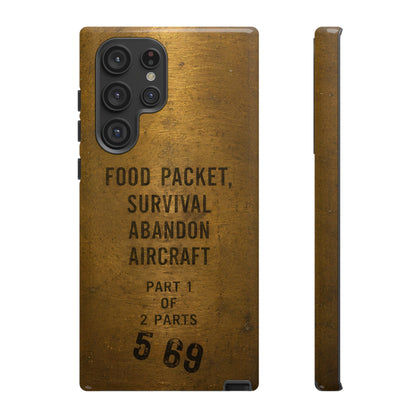 K-Factor Supply Co RSI - Aircraft Tough Android Case Samsung Galaxy S22 Ultra / Glossy