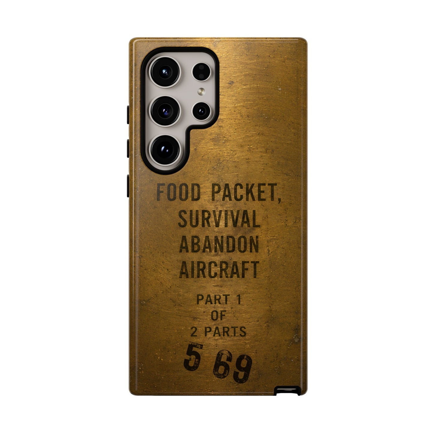 K-Factor Supply Co RSI - Aircraft Tough Android Case Samsung Galaxy S24 Ultra / Glossy