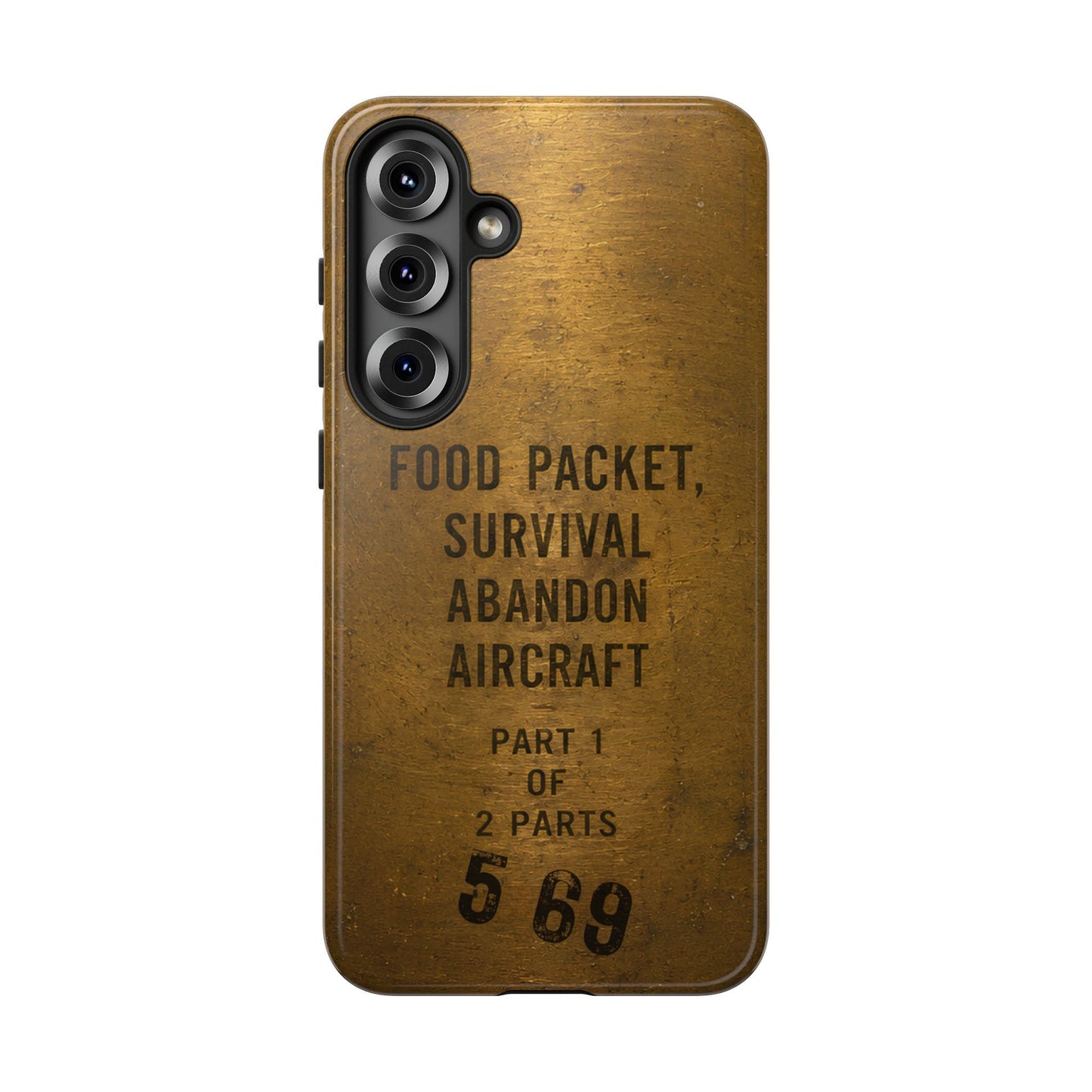 K-Factor Supply Co RSI - Aircraft Tough Android Case Samsung Galaxy S25 Plus / Glossy