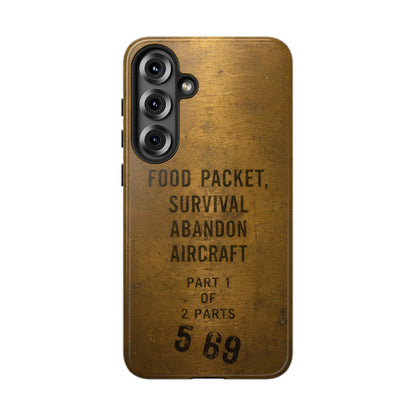 K-Factor Supply Co RSI - Aircraft Tough Android Case Samsung Galaxy S25 Plus / Glossy